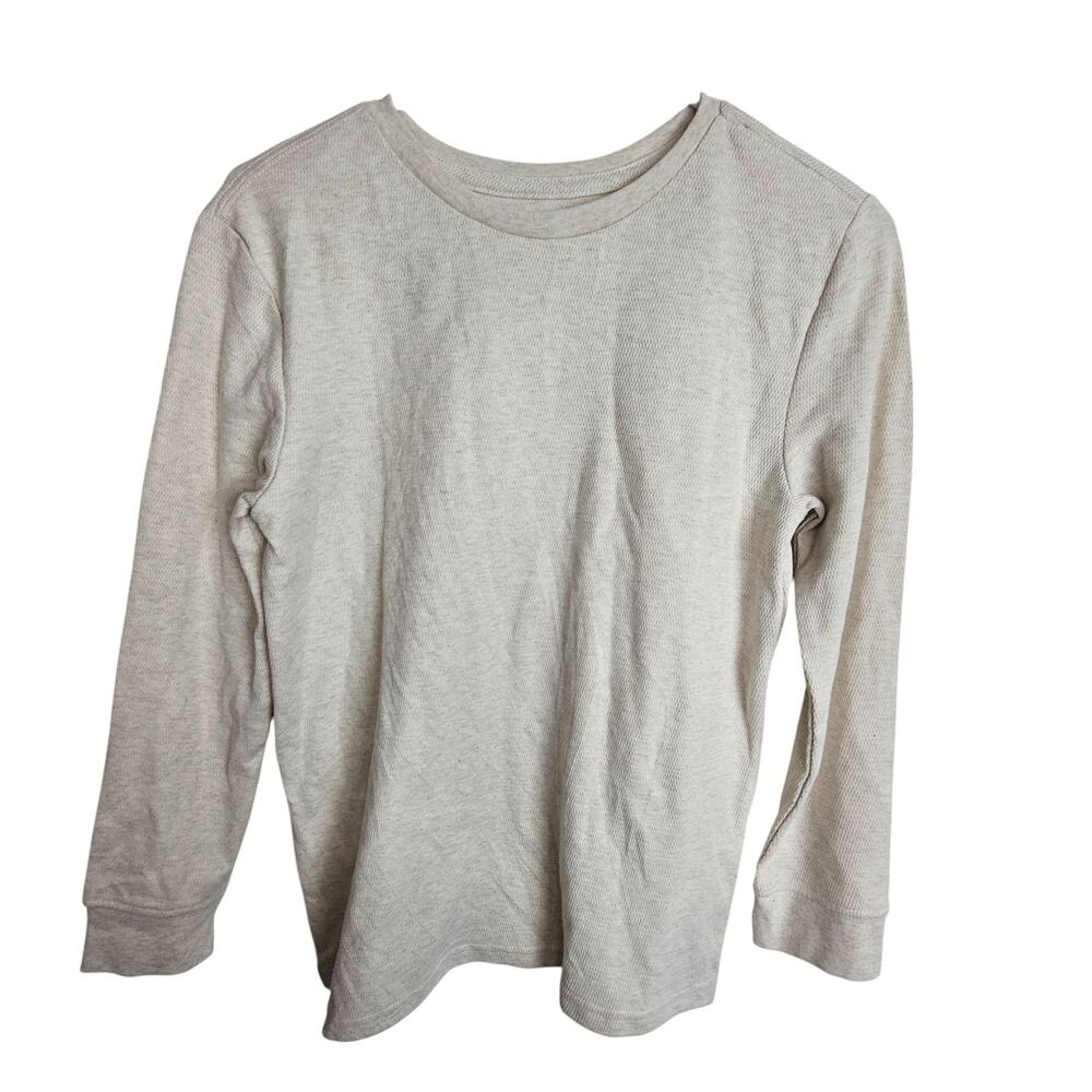 Tommy Bahama Womens LS Crew Neck T-Shirt Size XL Minimalist Preppy Pullover